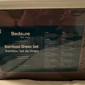 Bedsure Queen sheet set